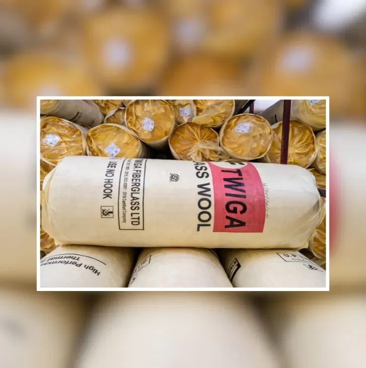 Packaging image of 50mm Glass Wool Roll For Insulation Twiga By Saint Gobain