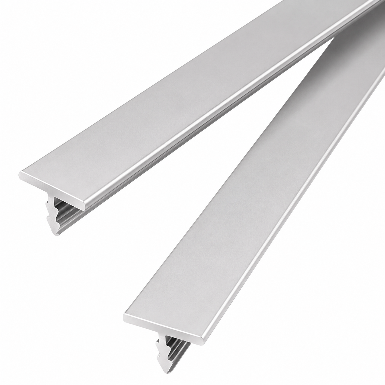 Aluminium Edge T Profile Width 22.3mm - Aluminium Color