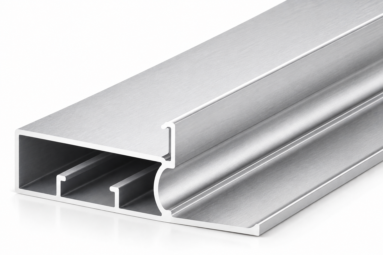 72mm Profile with Handle (5mm) - Aluminium Color