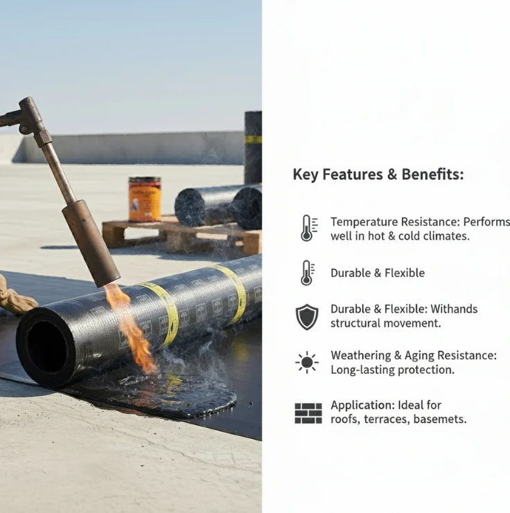 STP Super Thermo Lay - Polyester Reinforced APP Modified Waterproofing Membrane 2