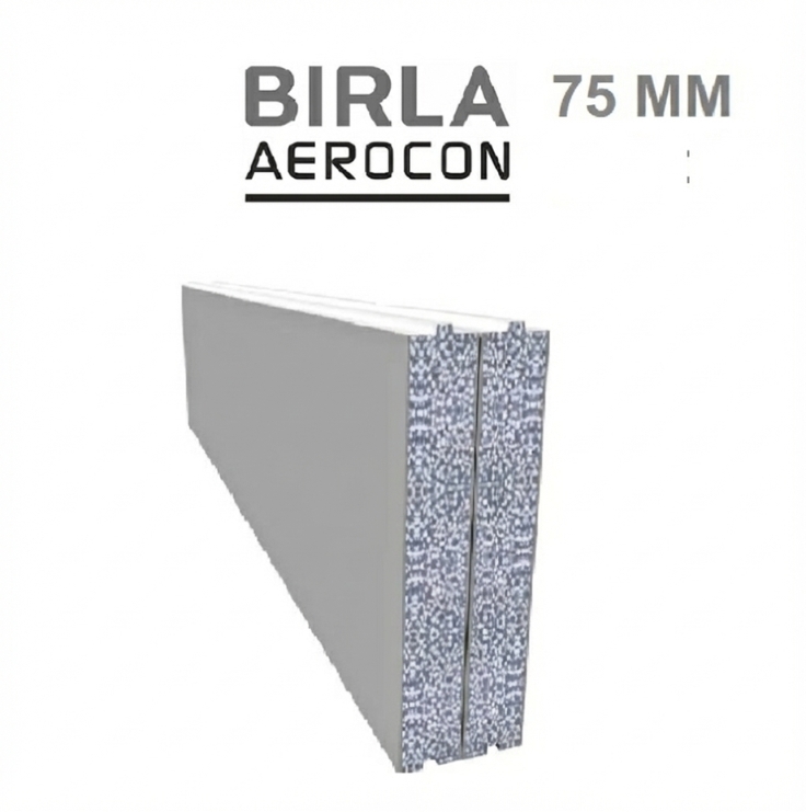 75mm Aerocon Wall Panel (8'x2')