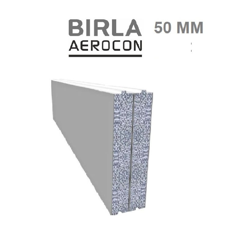 50mm Aerocon Wall Panel (8'x2')