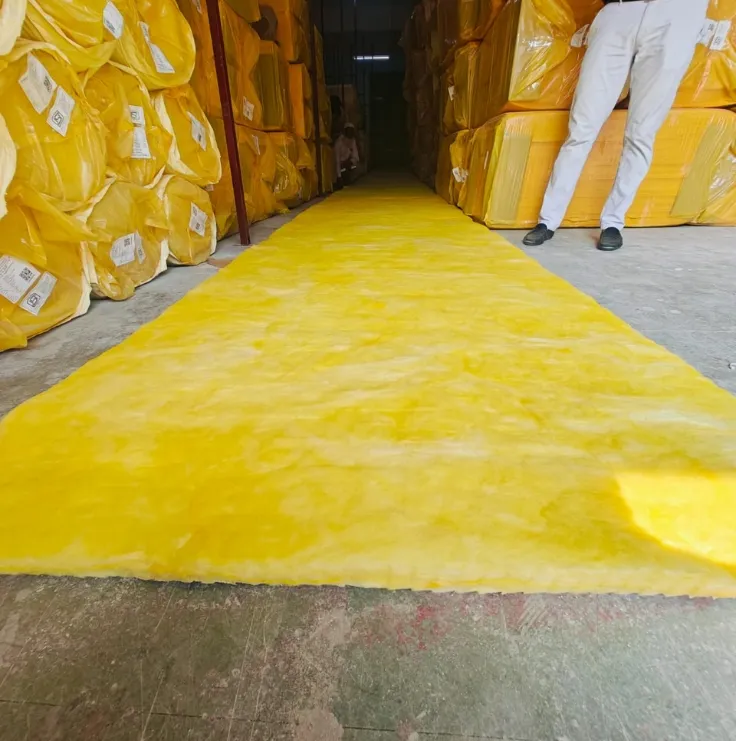 50mm Glass Wool Roll For Insulation Twiga By Saint Gobain