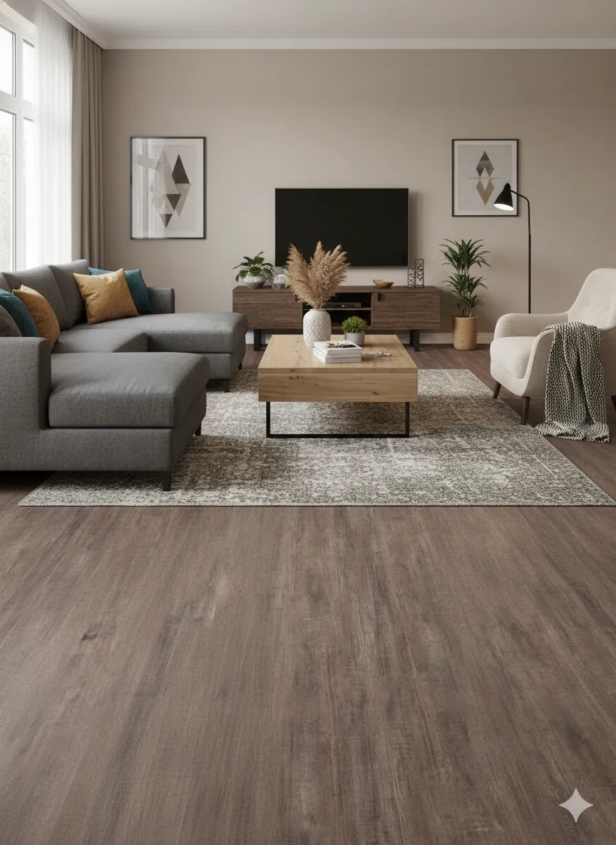 8mm AC-3 Country Oak (IG) Shade Action TESA HDF Laminated Flooring