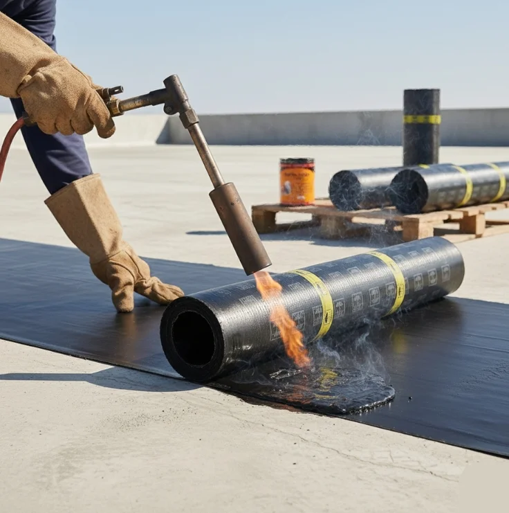 STP Super Thermo Lay - Polyester Reinforced APP Modified Waterproofing Membrane 1