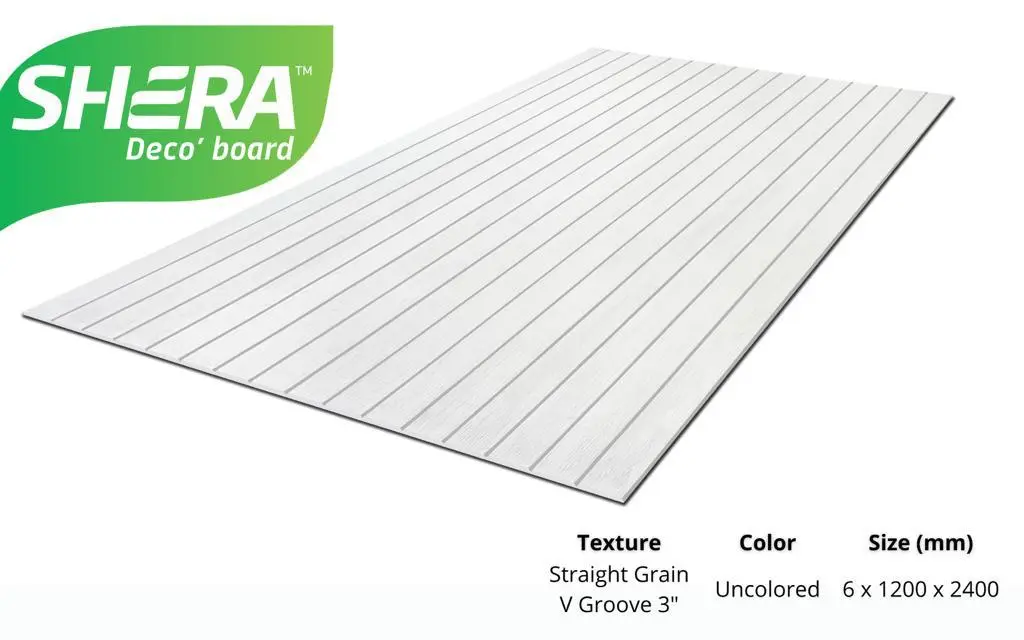 6mm Cassiano Texture Shera Deco Board