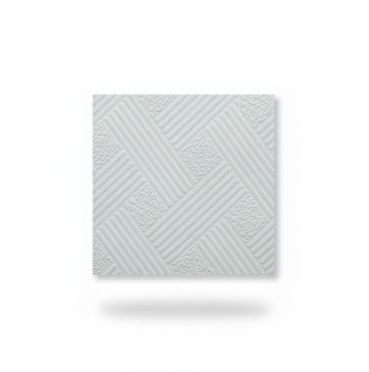 Aerotex 7 mm PVC Gypsum Ceiling Tile Design 996 - 10 Pieces Per Pack