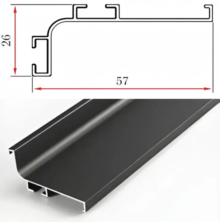 Gola L Aluminium Profile - Aluminium Color